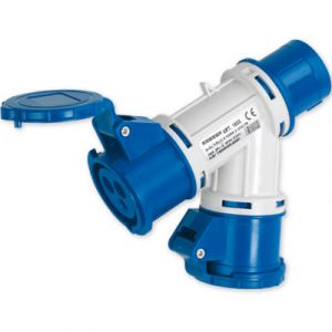 MOLTIPL. 2U. 16A SP. 2P+T 240V IP44