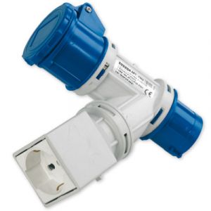 MOLT. 2 US. SP. 2P+T 16A230V+PR CEE + 1PR. UNIV.