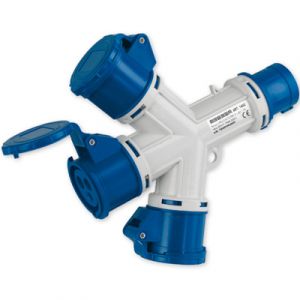 MOLTIPL.3 USCITE 2P+T 16A 230V IP44