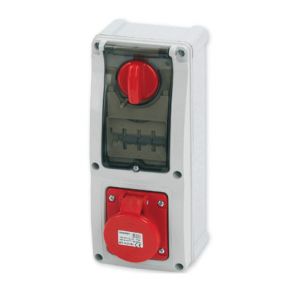 PRESA INTERBLOCCATA MAG.3P+T 16A 380V 6HROS IP44            