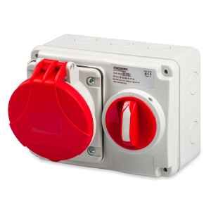 PR.INT.OR3P+N+T 32A 380V 6h ROS IP44                        