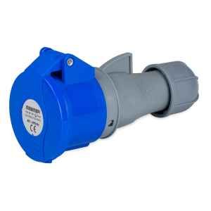 Pr.3P+T 16A 240V 9h BLU IP44                                