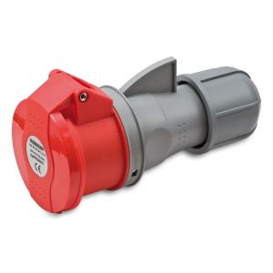 PRESA 3P+N+T 16A 380V 6H ROSSA IP44                         