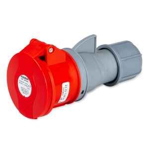 PR.3P+T 32A 380V 6H ROSSA IP44                              