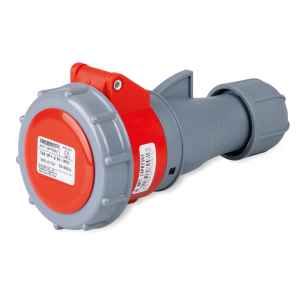 PRESA 3P+T 16A 380V 6H ROSSA IP67                           
