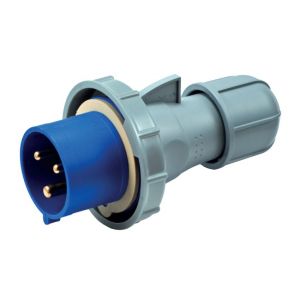 SPINA 2P+T 16A 240V 6H BLU IP67                             