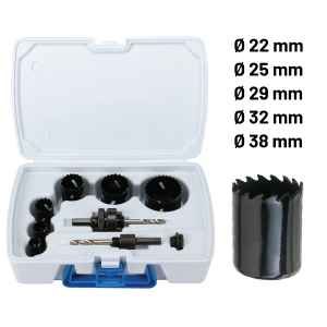 ASS.TO SEGHE A TAZZA BIMETALLICHE HSS