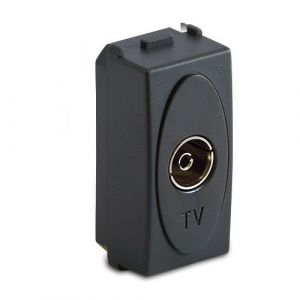 MODO PRESA TV 9,5MM PASS. GRIGIO