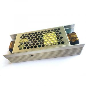 ALIMENTATORE LED SLIM 60W 12V 5A METALLO