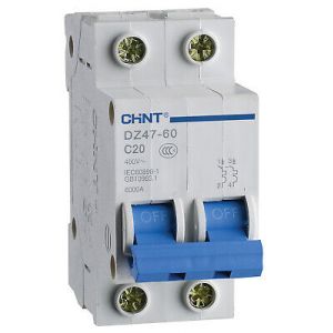 INTERRUTTORE MAGNETOTERMICO 1P+N 16A CURVA C 4,5KA 2 MODULI