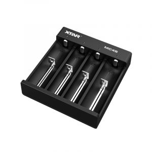 CAR. BATTER. XTAR ANTMC1 PLUS LCD - 4 SLOT