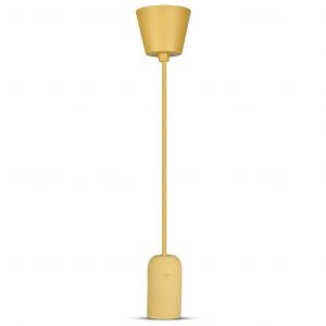 LAMPADARIO CON PORTALAMPADA E27 IN CALCESTRUZZO BEIGE