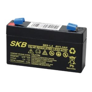 BATTERIA AL PIOMBO SKB 6V 1.3AH - FAST. 4.8