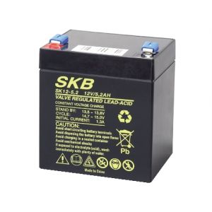 BATT.PIOMBO SKB 12V 5,2AH - FAST.6.3