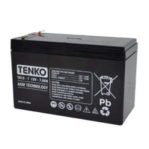 BATTERIA AL PIOMBO 12V 7AH - TENKO - FAST 4.8