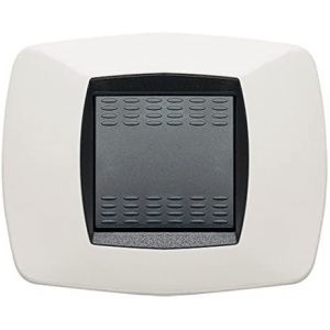 MODO PLACCA 2 POSTI BIANCO