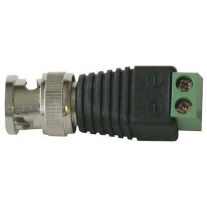 ADATTATORE DI SEGNALE VIDEO CON SPINA BNC/MORSETTI A VITE F