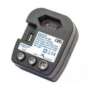 AMPLIFICATORE RETRO TV 2OUT 22DB CON PORTA USB LTE