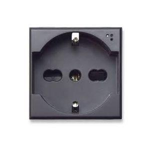 Presa schuko Bipasso 2P+T 10/16A Tekla
