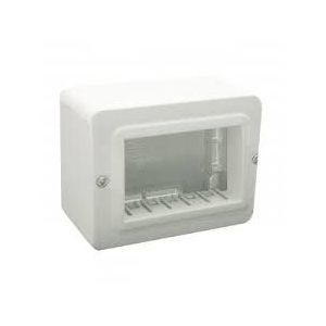 Contenitore minican. RAL9010 S44 3 moduli IP40