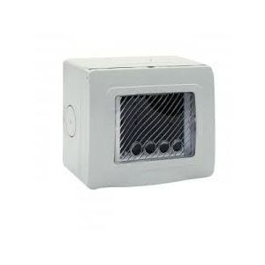 Contenitore RAL7035 IP55 S44 3 moduli