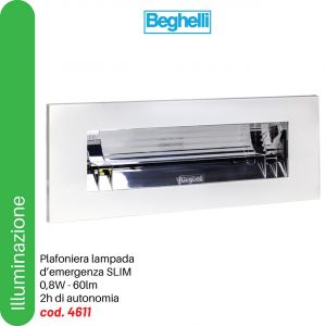 Lampada LED emergenza/notturna 60 lm                        