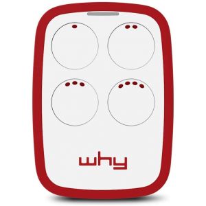 RADIOCOM.WHY EVO 4 TASTI MULTIFREQUENZA ROSSO