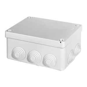 CASSETTA DERIV. 200x150x85-IP55-VITI PLASTICHE IK08 RES.650°