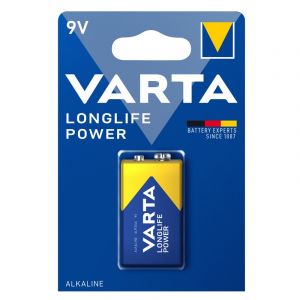 BATTERIA 9V LONGLIFE POWER ALKALINA