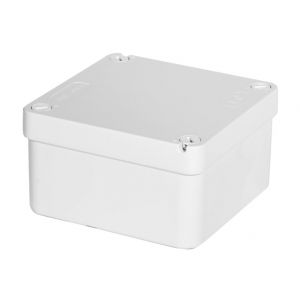 CASSETTA STAGNA 110x110x60 IP67 VITI PLASTICHE 1/4 DI GIRO