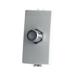 PRESA SATELLITARE 1P SERIE T3 - BIANCO