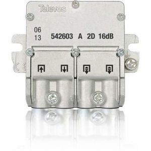 mini DERIVATORE TELEVES 5.2400MHZ''easyf''2VIE16DB