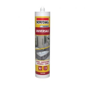 SILICONE UNIVERSLAE SOUDAL 280ML - TRASPARENTE