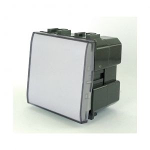 INTERRUTTORE CAMPANELLO SERIE T3 - CHIARO