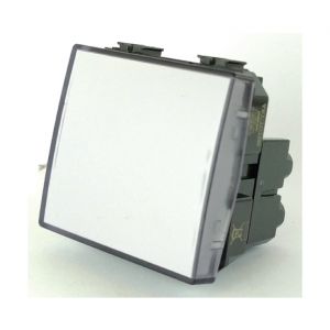 LUCE NOTTURNA 2W 10A 2P SERIE T3 - 4000K COVER CHIARA