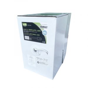 CAVO RETE CAT5E UTP 24AWG RIGIDO CCA 305MT