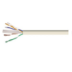 CAVO RETE CAT.6 UTP 23AWG RIGIDO CCA - 100MT
