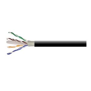 CAVO RETE DA ESTERNO CAT.6 PVC+PE UTP 23AWG RIGIDO CU 305MT