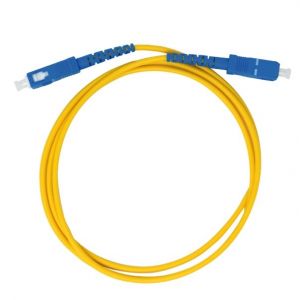 CAVO PACTH FIBRA OTTICA 1m SC/APC SC/APC SIMPLEX MONOMODALE