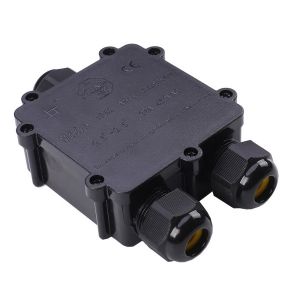 BLACK WATER PROOF TERMINAL BLO CK- 8-12MM -IP68             