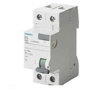 INTERRUTTORE DIFFERENZIALE 2P 25A 30MA TIPO AC              