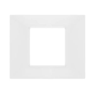 PLACCA TECNOPOLIMERO T2 6002-01 2P BIANCO
