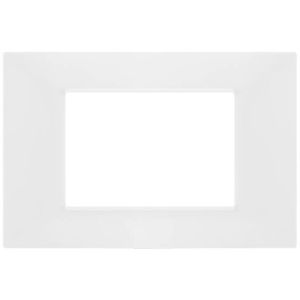 PLACCA TECNOPOLIMERO T2 6003-01 3P BIANCO