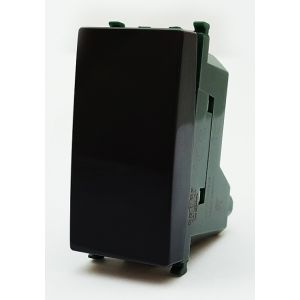 DEVIATORE UNIPOLARE (16A-250V) GEM 603N NERO