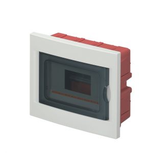 CENTR.INACASSO IP40 BIANCO PORT.FUME' 8M                    