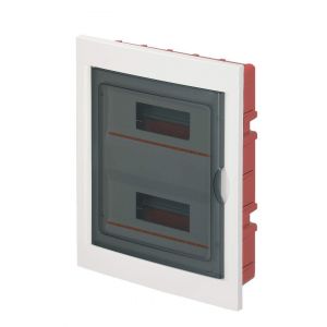 CENTR.INCASSO IP40 BIANCO PORT.FUME'24M                     