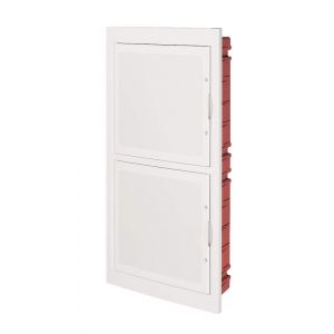 CENTRALINO DA INCASSO BIANCO CON PORTA CIECA - 72 MOD