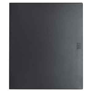 FRONTALE CENTRALINO DESIGN - 12 MOD - NERO