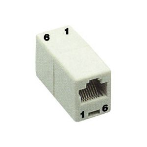 RACCORDO CON PRESE PLUG 8/8 (IN LINE)