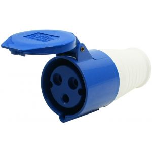 PRESA INC.IEC 309 VOLT 220/240 BLU IP44                     